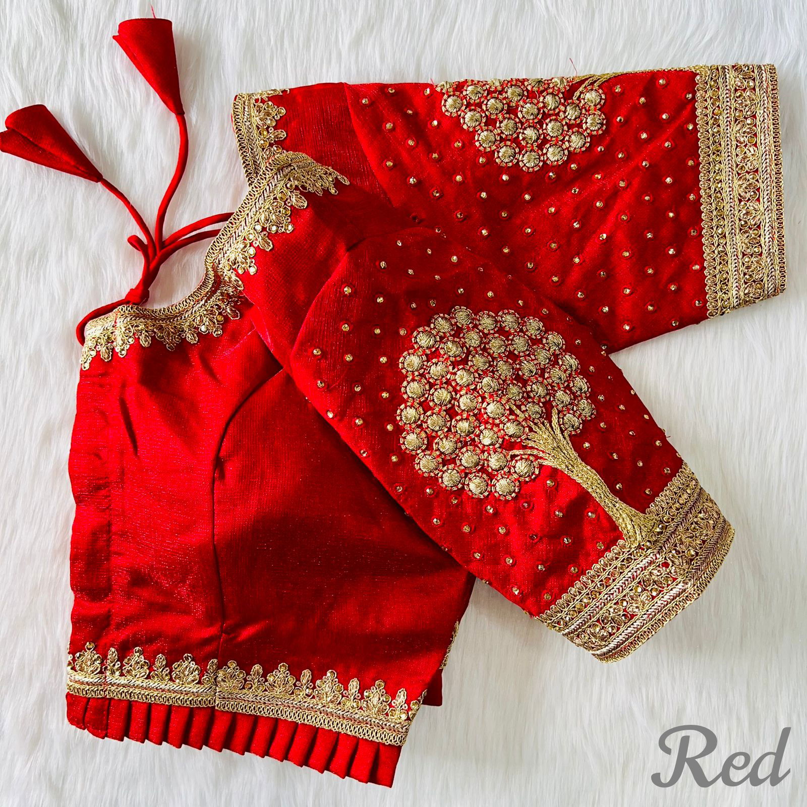 RUHI FASHION 128 Wedding Wear Blouse Catalog